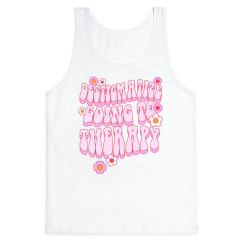 Destigmatize Going to Therapy Tank Top