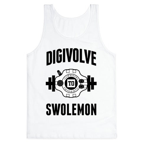 Digivolve to Swolemon! Tank Top