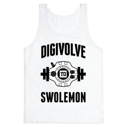 Digivolve to Swolemon! Tank Top