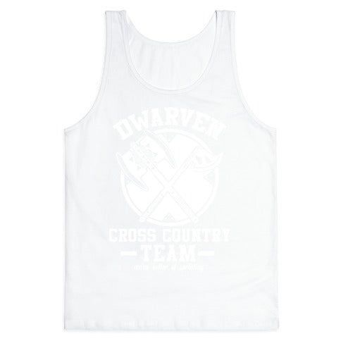 Dwarven Cross Country Team Tank Top
