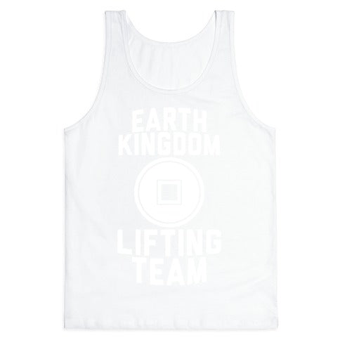 Earth Kingdom Lifting Team Tank Top