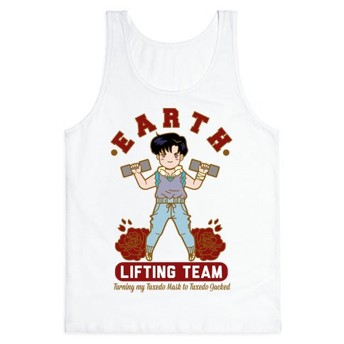 Earth Lifting Team Parody Tank Top