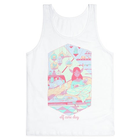 Elf Care Day Tank Top
