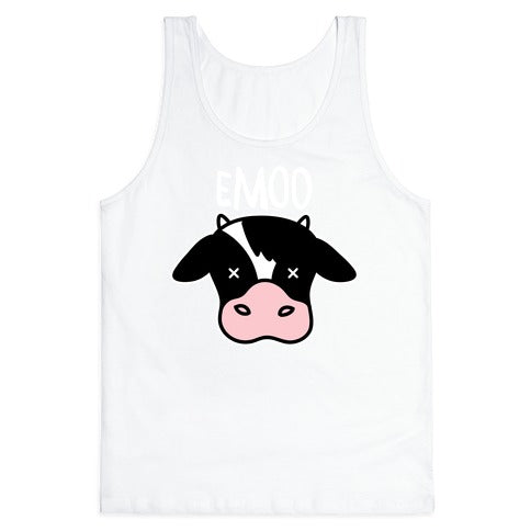 Emoo Emo Cow Tank Top