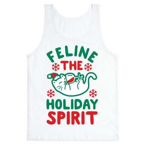 Feline the Holiday Spirit Tank Top