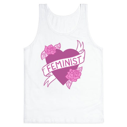 Feminist Heart Tank Top