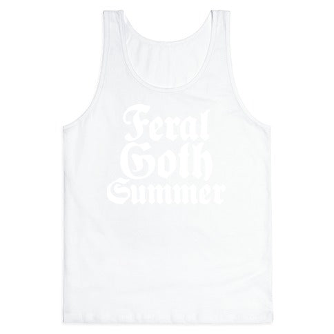 Feral Goth Summer Tank Top