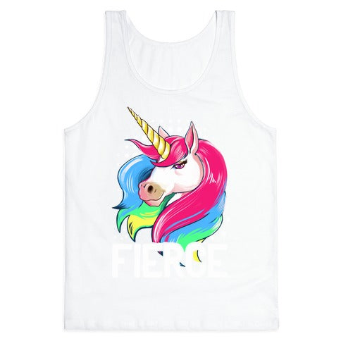 Fierce Unicorn Tank Top