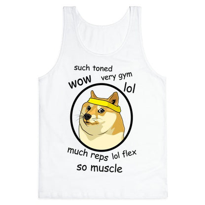 Fitness Doge Tank Top