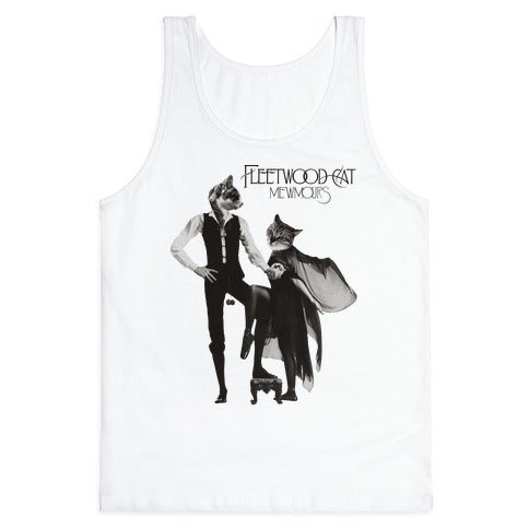 Fleetwood Cat Mewmours Mashup Tank Top