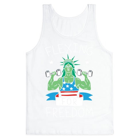 Flexing For Freedom Tank Top