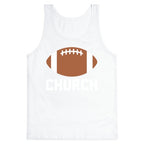 Football Church Tank Top