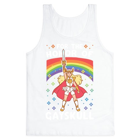 For the Honor of Gayskull Tank Top