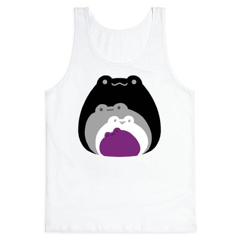 Frogs In Frogs In Frogs Ace Pride Tank Top