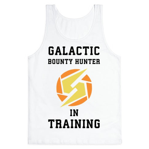 Galatic Bounty Hunter In Training Tank Top