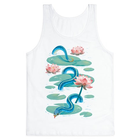 Garter Among Lily Pads Tank Top