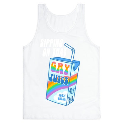 Gay Juice Juice Box Tank Top