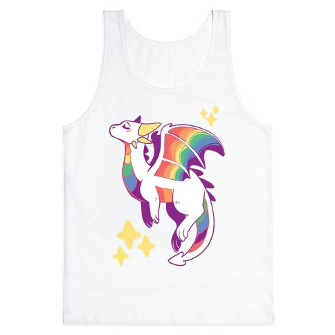 Gay Pride Dragon Tank Top