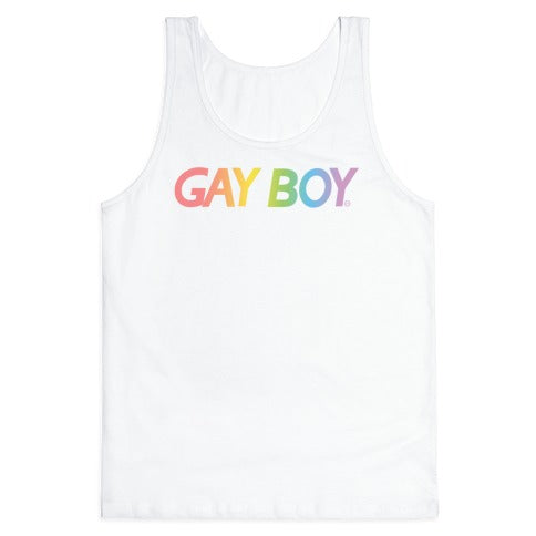 GayBoy Gameboy Parody Tank Top