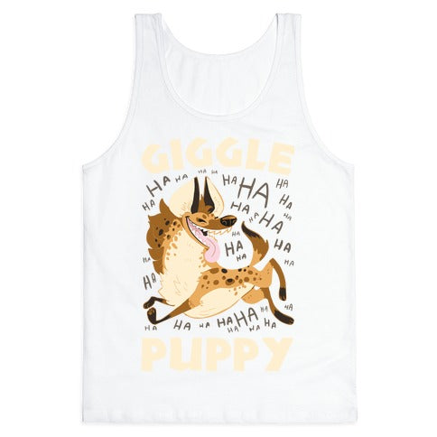 Giggle Puppy Tank Top