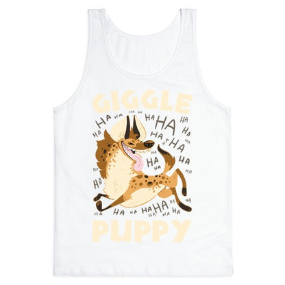 Giggle Puppy Tank Top