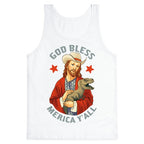 God Bless Merica Y'all Tank Top