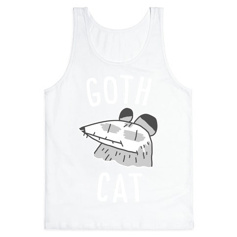 Goth Cat Tank Top