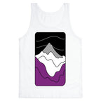 Groovy Pride Flag Landscapes: Ace Flag Tank Top