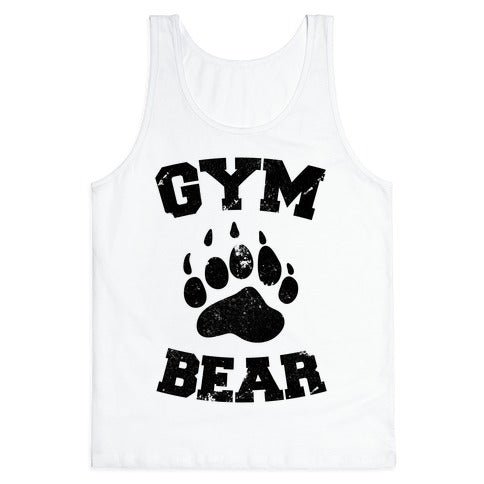 Gym Bear Tank Top