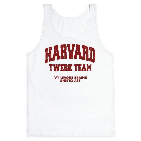 Harvard Twerk Team Tank Top