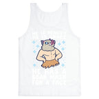 He is Beauty, He is Grace, He Has a Boar Mask for a Face - Demon Slayer Tank Top