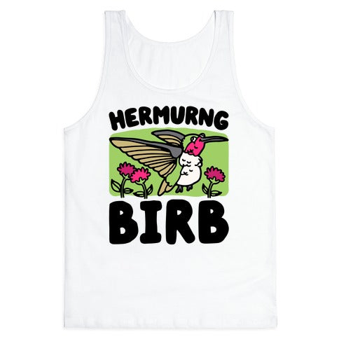 Hermurng Birb Derpy Hummingbird Tank Top