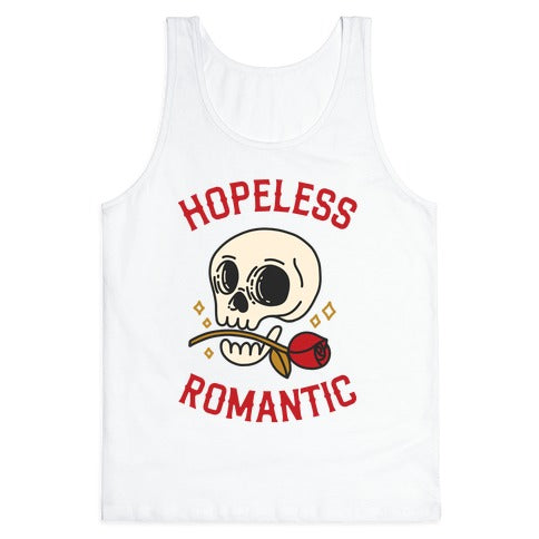 Hopeless Romantic (Skull) Tank Top