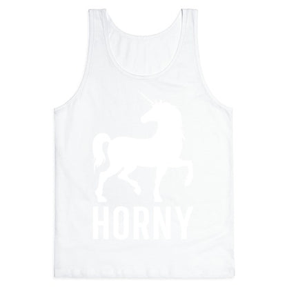 Horny Unicorn Tank Top