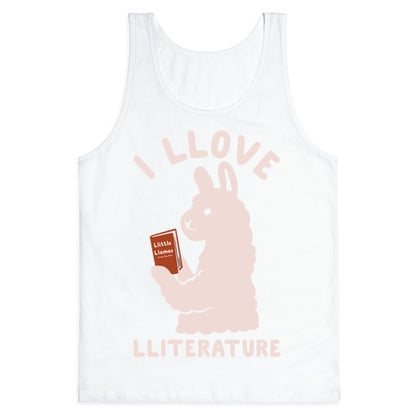 I Llove Lliterature Tank Top
