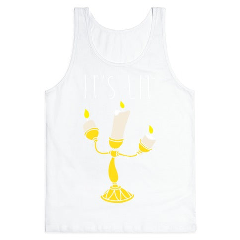 It's Lit Lumière Parody Tank Top