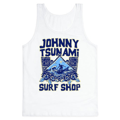 Johnny Tsunami Surf Shop Tank Top