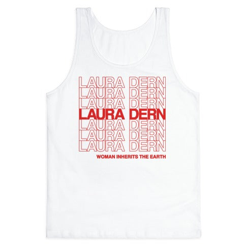 Laura Dern Thank You Bag Parody Tank Top