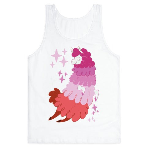 Lesbian Llama Tank Top