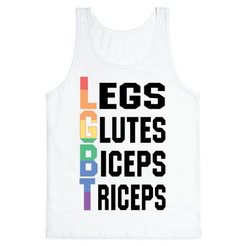 LGBT fitness Tank Top