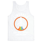 Liberals For Gay Space Socialism Tank Top