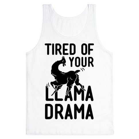 Llama Drama Tank Top