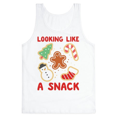 Looking Like A Snack Christmas Cookies Tank Top