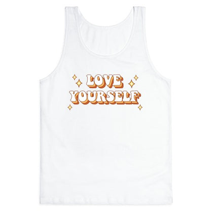 Love Yourself (groovy) Tank Top
