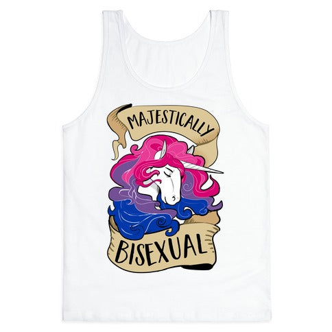 Majestically Bisexual Tank Top