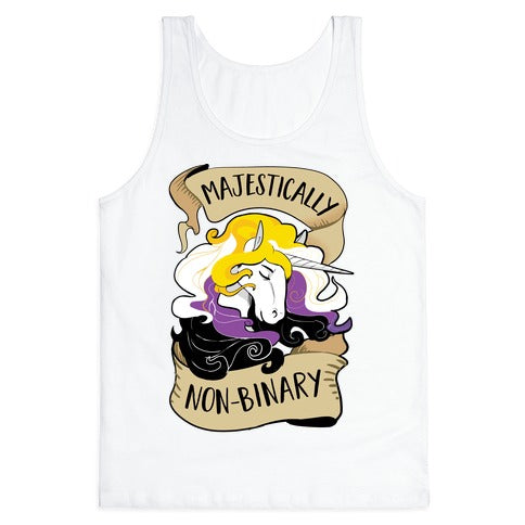 Majestically non-binary Tank Top