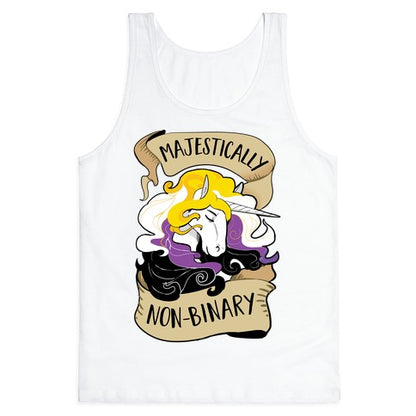 Majestically non-binary Tank Top