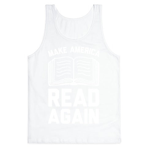 Make America Read Again Tank Top