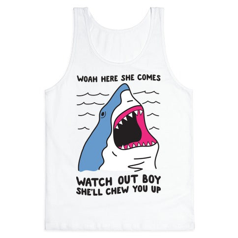 Maneater Shark Tank Top