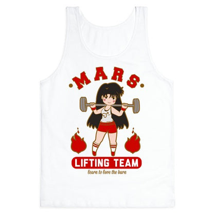 Mars Lifting Team Parody Tank Top